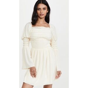 O.P.T Luanne Dress‎ Darker Cream XS NWT